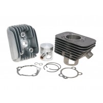 Válec s hlavou Polini litina sportovní 70cc  pístní čep 12mm pro Piaggio Ciao