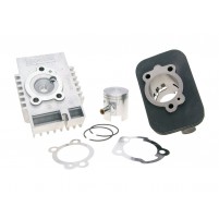 Válec s hlavou Polini litina racing 63cc pístní čep 10mm pro Piaggio Si, CBA, Eco, Bravo