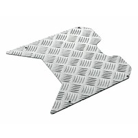 foot plate Opticparts DF checkered aluminium for TPH, NRG mc,˛ mcł