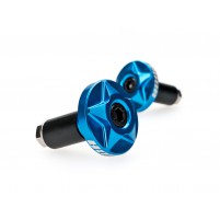 Koncovka řidítek VOCA CNC 14mm - modrý