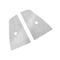 Podlaha Opticparts DF satin stainless steel pro Peugeot Speedfight 1+2