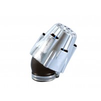 Vzduchový filtr Polini Blue Air Box 32mm 30 ° chrom-černá