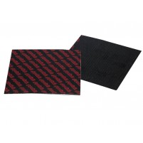 Membránové desky Polini 0,45 mm 110 x 100 mm - univerzální (červená)