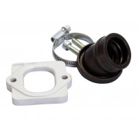 Příruba sání Polini 360 24 / 28,5 mm pro Piaggio s 19 mm CP Evolution, 19 mm PHBG Evolution karburátor