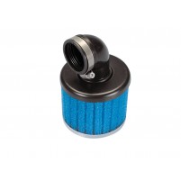 Vzduchový filtr Polini Speciální vzduchový filtr 34mm 90 ° modrý
