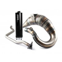 Tlumič výfuku VOCA Cross Rookie 50 / 70ccm černý pro Yamaha DT50, MBK X-Limit, MH RYZ