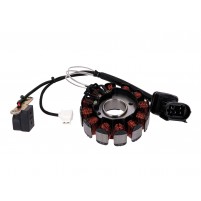 Stator alternátoru pro Aprilia, Gilera, Derbi, Piaggio, Vespa 125cc, 200cc