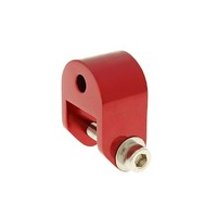 Podložka pod zadní tlumič CNC 40mm červená pro Piaggio