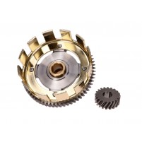 Spojkový koš s hnacím pastorkem 65/20, malý otvor pro Simson S51, S53, SR50, KR51 / 2 Schwalbe