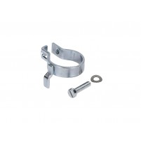 Pojistná svorka výfuku 28 mm pro Simson S50, S51, S53, S70, S83, SR50, SR80, KR50, KR51, Schwalbe, Star, Sperber, Habicht, Spatz