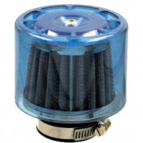 Vzduchový filtr Nypso Racing rovný Ø 38mm s krytem z plastu proti vodě