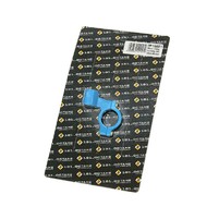 Objímka řídítek pro zpětné zrcátko M8 pro průměr 22mm modrá