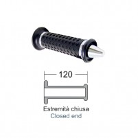 Černé rukojeti / stříbrné