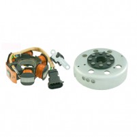 Stator a rotor pro  Aprilia / Piaggio 50 ccm 830296 + 584526