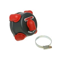 Airbox Arreche krátký 36,5 mm 45 ° černo-červený