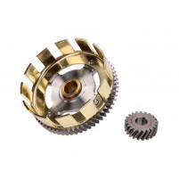 Tuningový spojkový koš s hnacím pastorkem 62/21 pro Simson S51, S53, S70, S83, SR50, SR80, KR51 / 2 Schwalbe