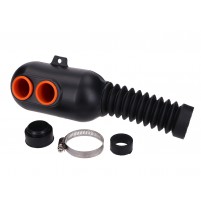 Vzduchový filtr Airbox Racing Kartbox s vlnovcem a adaptérem 45 / 35mm