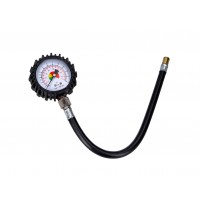 Analogové zařízení pro měření tlaku v pneumatikách 0-100 psi 0-10 bar s hadicí 280 mm
