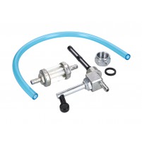 Palivový kohout, palivová hadička a palivový filtr pro Simson S50, S51, S70, MZ ETZ, TS, ES