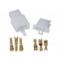Sada konektoru kabelu 3 piny 2,8 mm