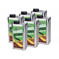 Dvoutaktní olej s ricinem Schmitt Rennöl Rizinus Sixpack 6x1l