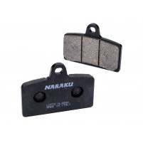 Brzdové destičky Naraku organické pro Aprilia RS, RS4, Derbi GP1, GPR, MH KN1, KN2, R