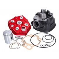 Válec s hlavou MVT Iron Max 50 ccm pro Aprilia RS, Beta RR, Motorhispania, Rieju, Yamaha, Minarelli AM6