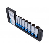 Sada nástrčných klíčů dlouhá 8 kusů metrický 1/4 palce 6-14 mm
