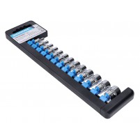 Sada nástrčných klíčů krátká 13 kusů metrický 1/4 palce 4-14 mm