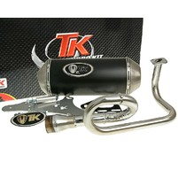 Výfuk Turbo Kit GMax 4T E-marked pro GY6, 139QMB 50cc 4-takt