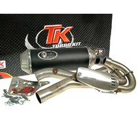 Výfuk Turbo Kit 2-v-1 Quad / ATV s homologací pro Yamaha YFM 660R Raptor
