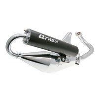 Výfuk Tecnigas Q-Tre chrom pro Piaggio