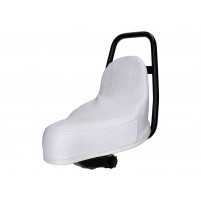 Sedlo Chopper bílé pro Puch