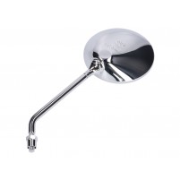 Zrcátko levé chrom M8 pro Vespa LX 50 2T, 4T, Liberty 50-200 4T