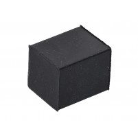 Černá čtvercová dorazová pryž stojanu pro Simson S50, S51, S70, SR50, SR80, S53, S83
