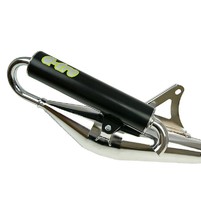 Výfuk Tecnigas Q-Tre chrom pro Peugeot horizontální