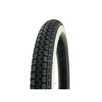 Pneu IRC NR-7 2.75-17 47P TT whitewall / white sidewall